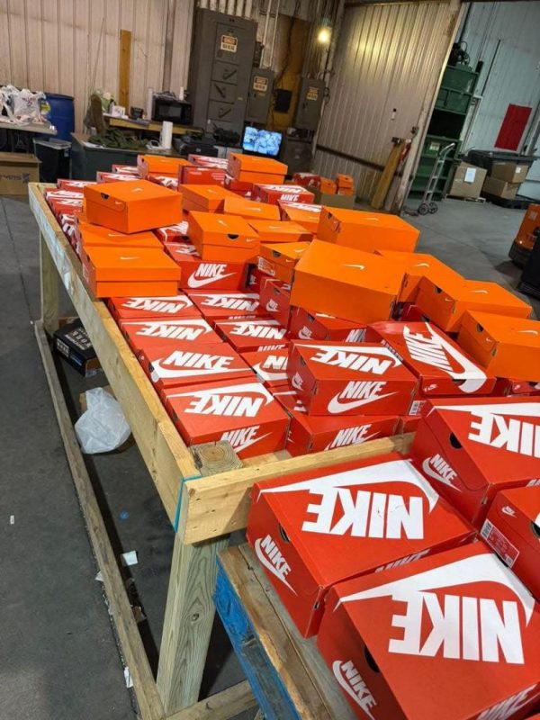 Shoes and sneakers pallet