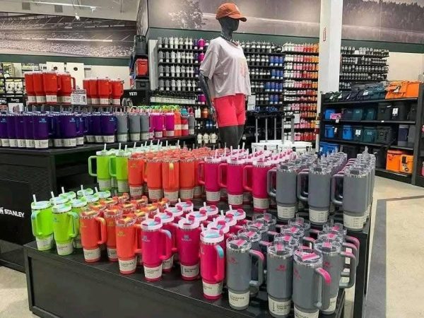 Starbucks cup pallet