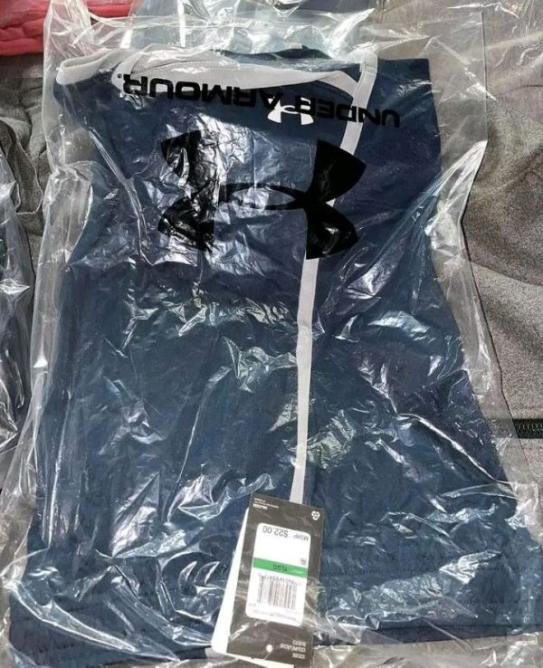 Clothes pallets branded Nike and Adidas