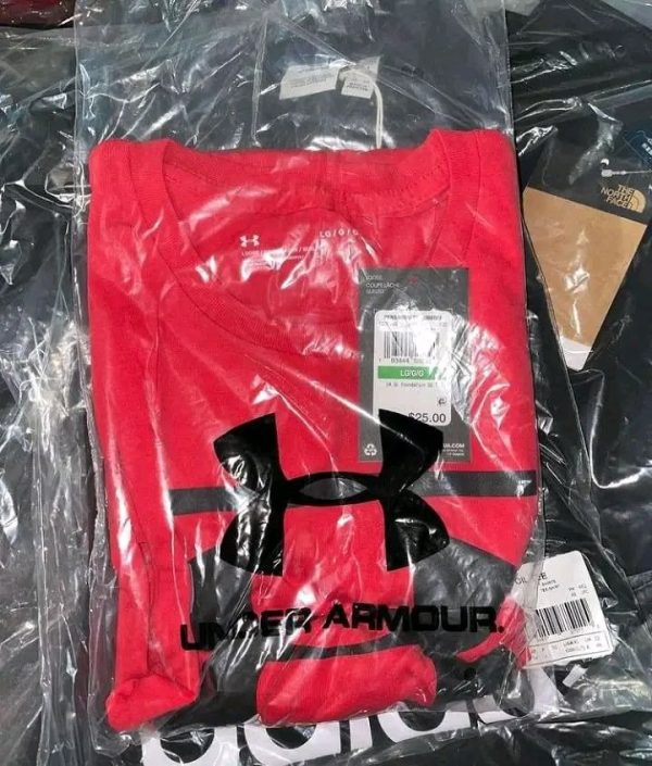Clothes pallets branded Nike and Adidas