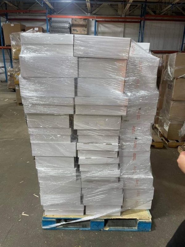Pallet of Rawlings shoes
